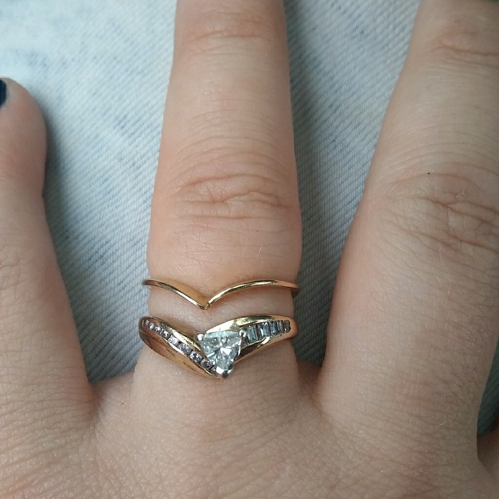 Engagement ring set